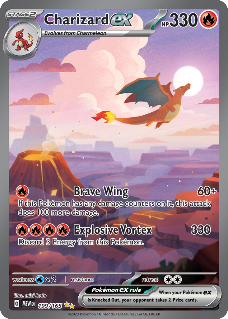 Charizard ex, an example collectible